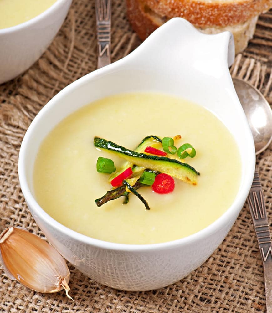 velouté de courgettes