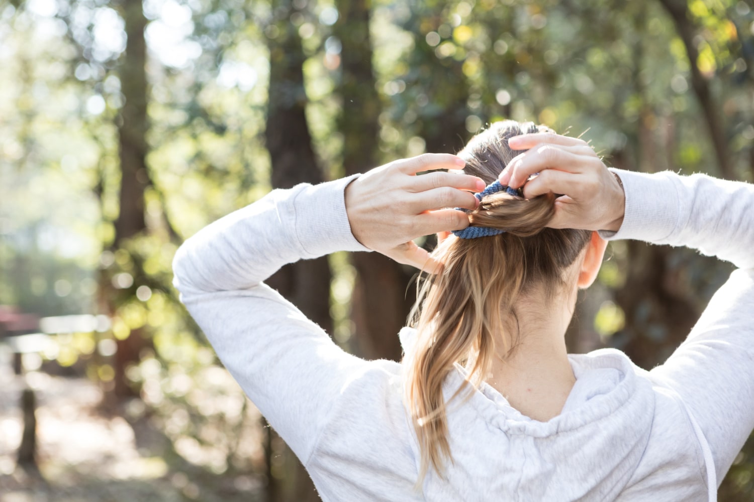 hydratation au monoi des cheveux