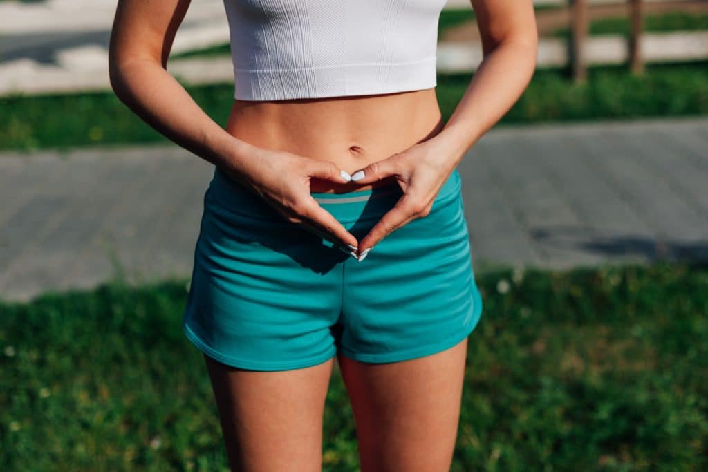 une femme qui veut perdre son ventre