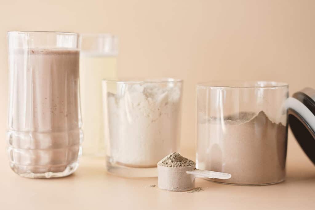 de la Whey pour les muscles