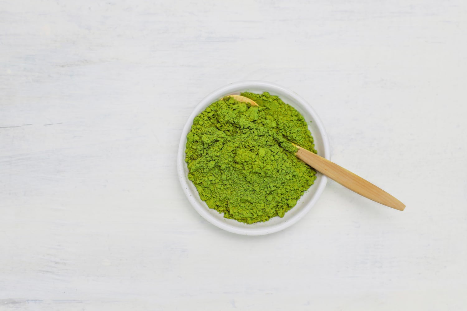 poudre de thé vert matcha