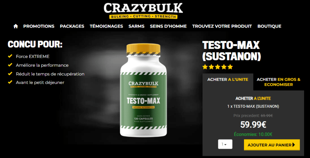 présentation du Testo Max