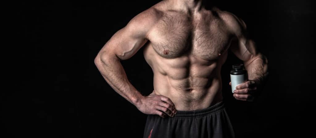 un Bodybuilder sous stéroïdes