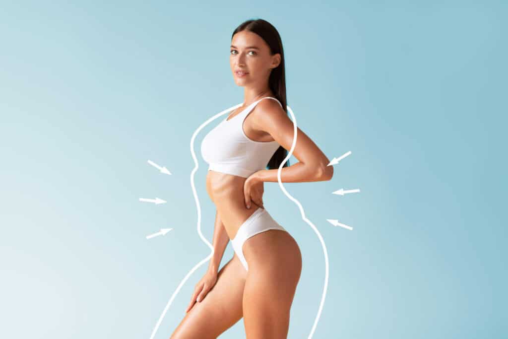 une femme ayant pratiqué le Body Sculpt