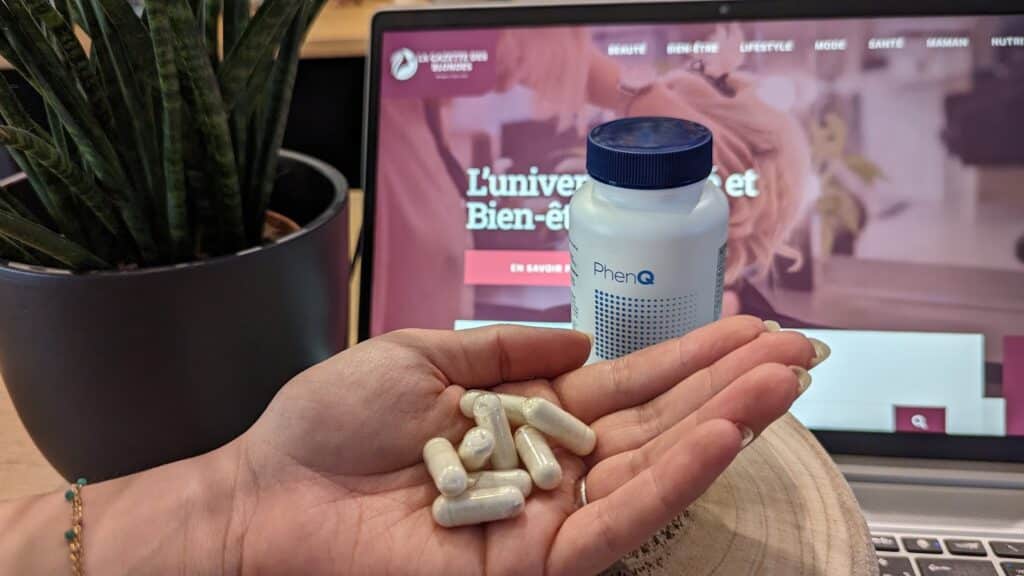Photo des gélules PhenQ et du produit