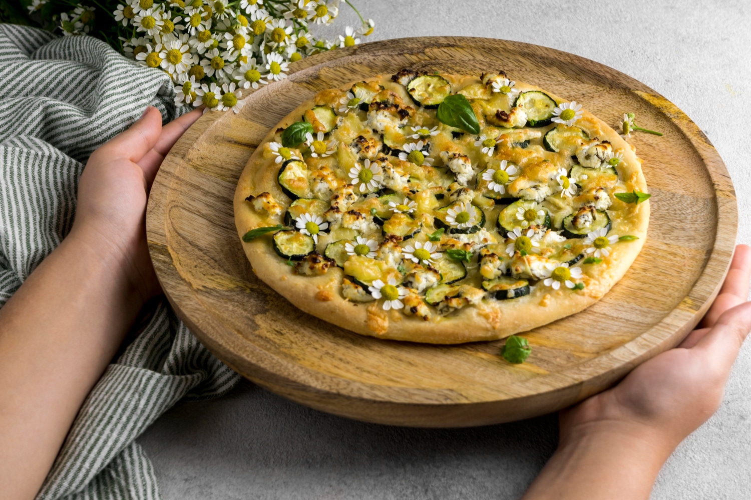 une pizza