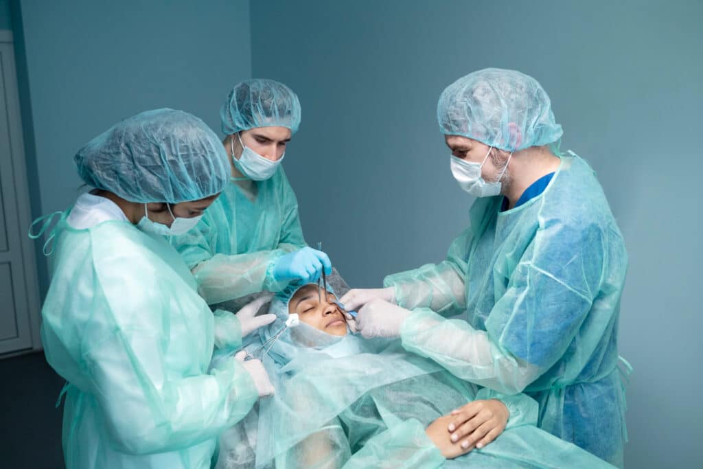 intervention rhinoplastie