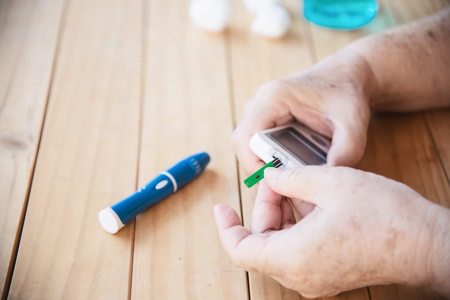 test de diabete et insuline