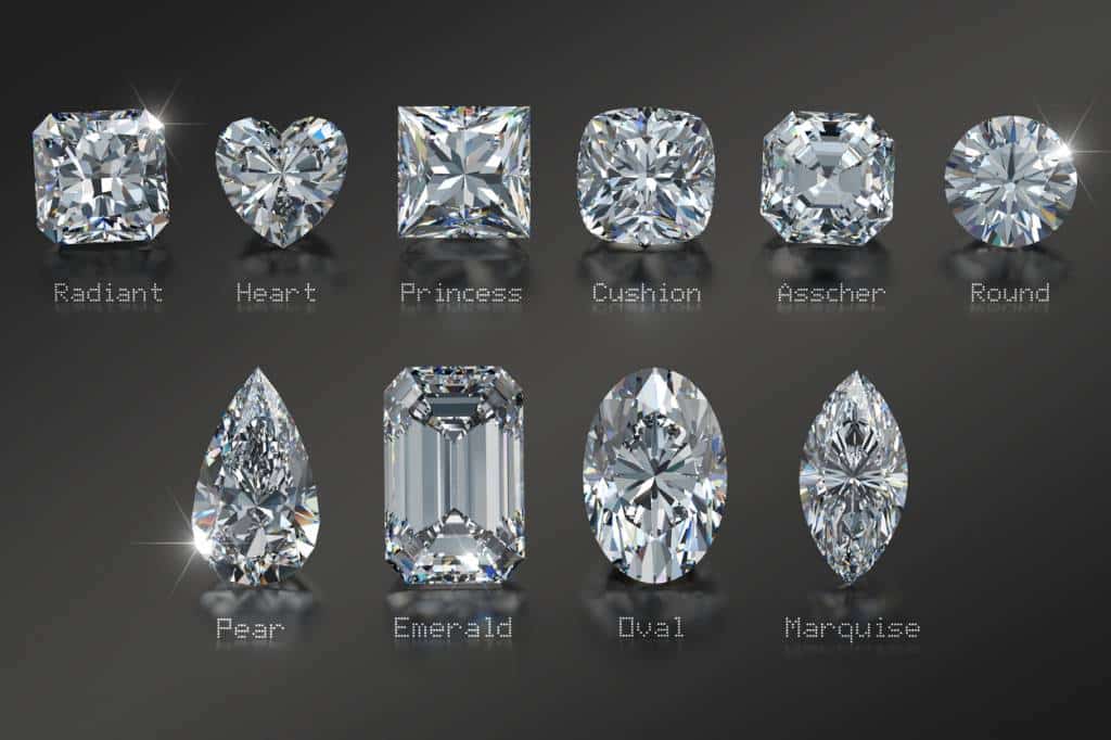 Types de taille de diamant pour bijoux