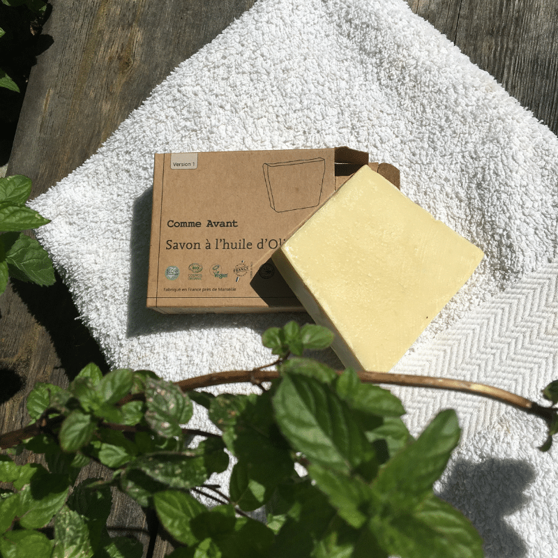 un savon a lhuile bio