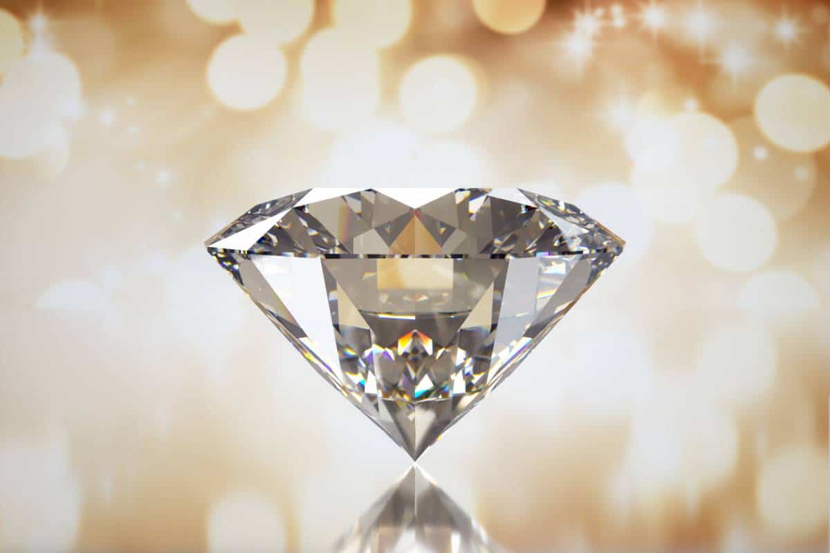 visuel intemporel classique diamant bijou avec