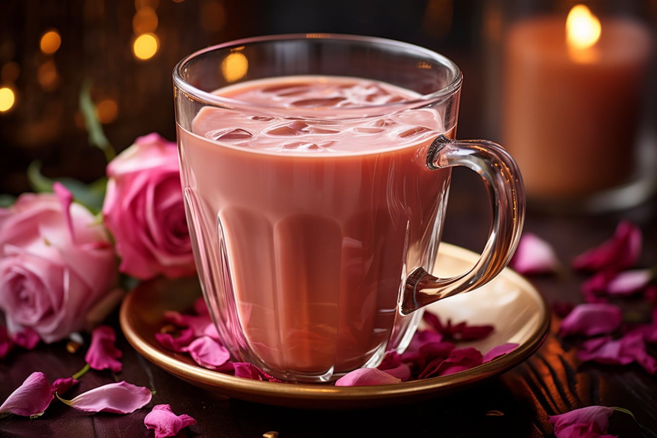 Découvrez la recette du Pink Latte pour tenir la forme dès votre saut du lit