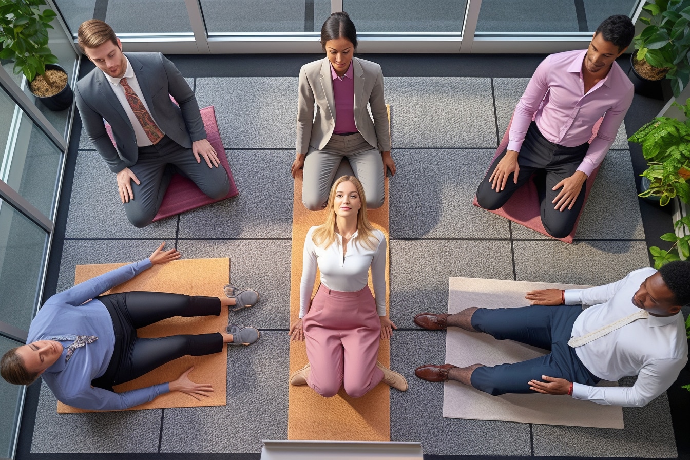 Cinq postures de yoga pour retrouver de l’énergie au travail