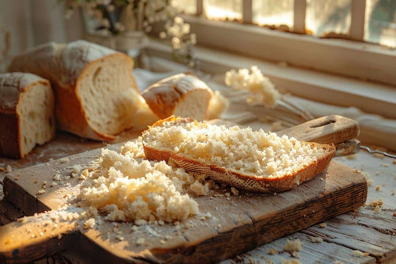 Comment faire de la chapelure maison avec du pain sec