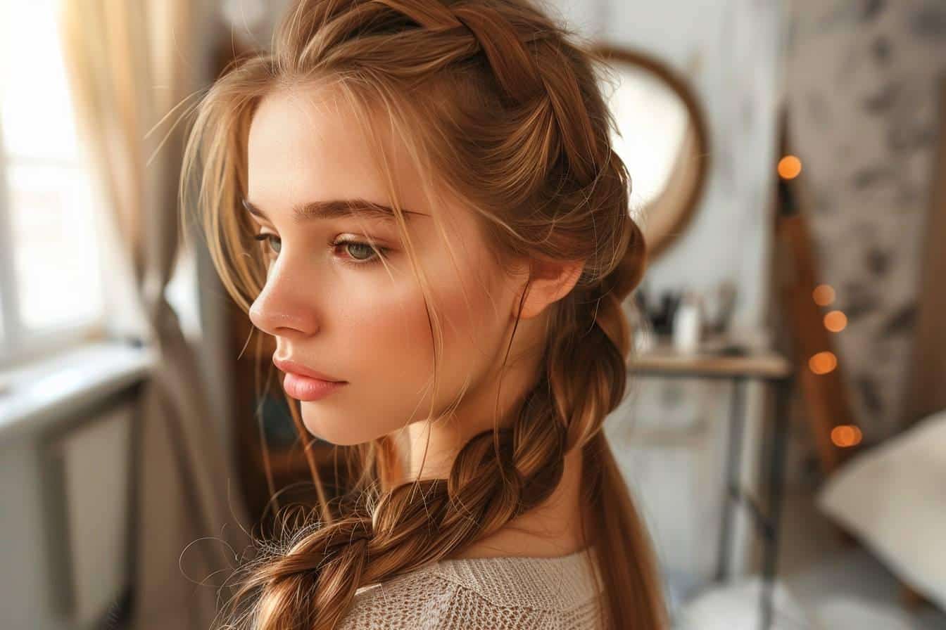 Tresse sur le côté : comment la faire étape par étape