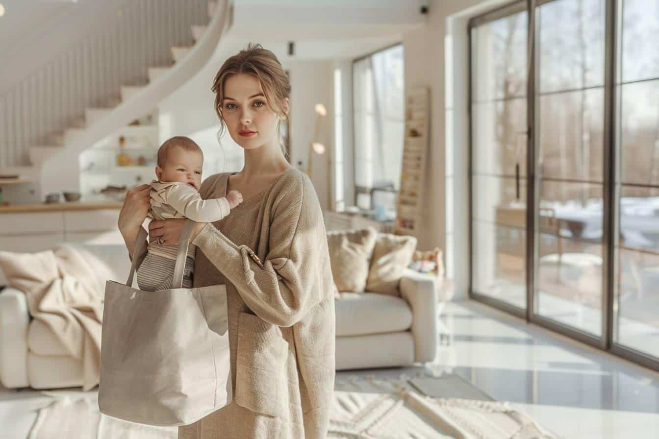 Les essentiels de la garde-robe minimaliste pour une maman active