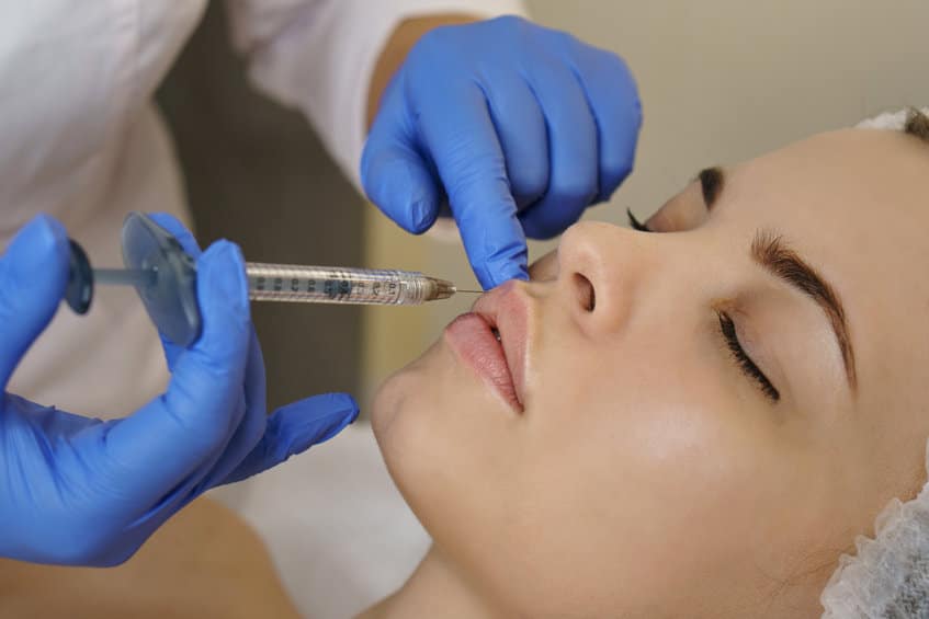 aesthetic cosmetology. face lift